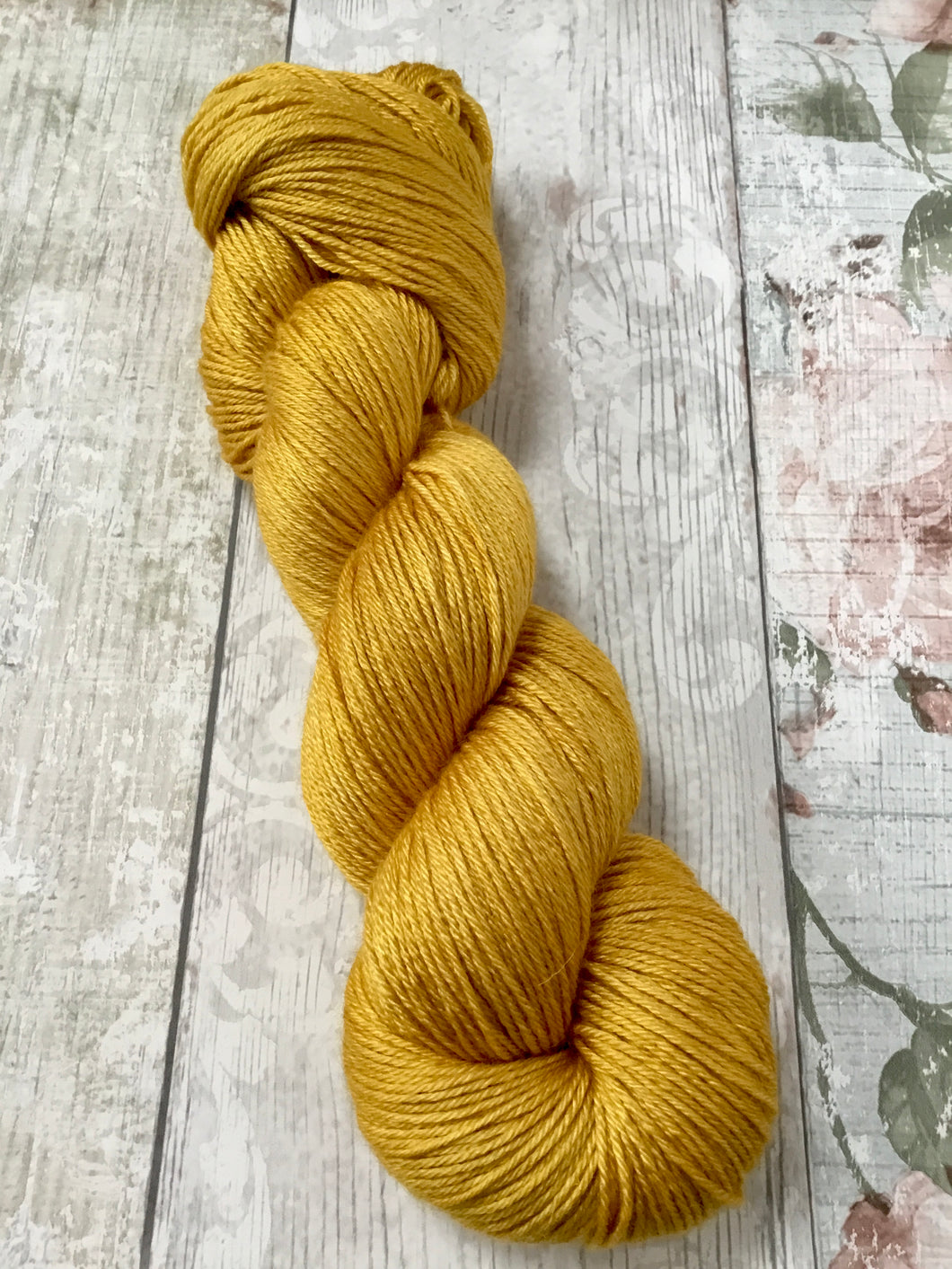 Sale - BFL Silk - 4ply - Autumn's Gold